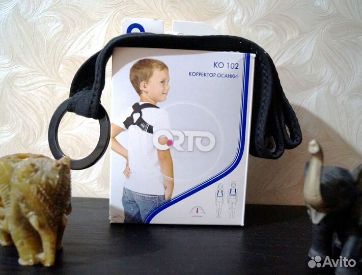 Корректор осанки orto ко 102 детский, размер XXS