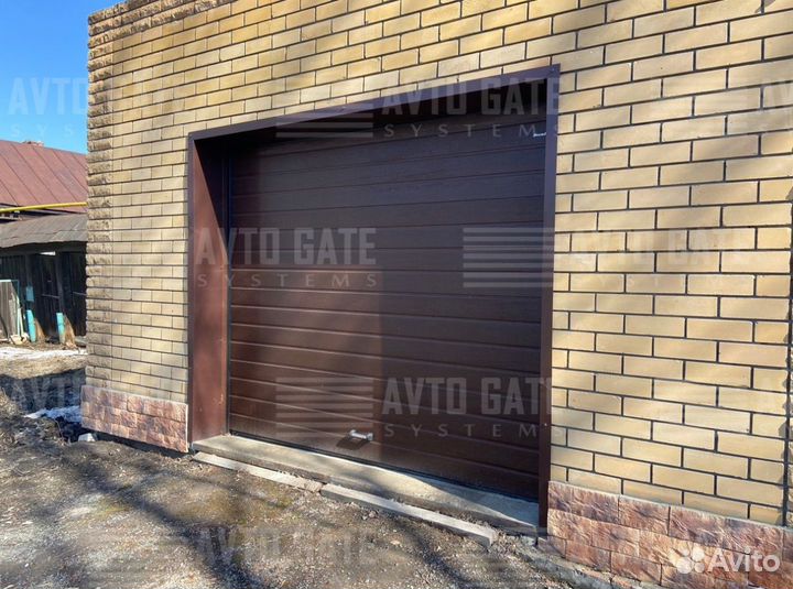 Секционные ворота гаражные