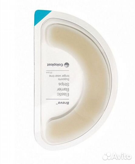 Эластичная пластина-полукольцо для стомы