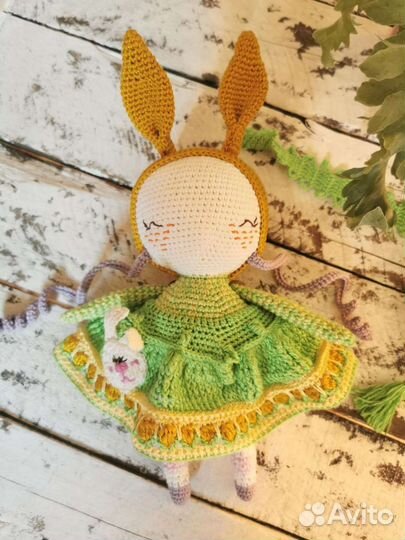 Заяц кукла-сплюшка