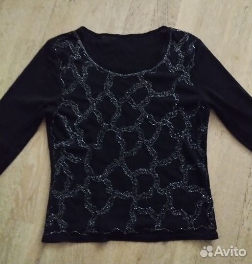 Блузка с бисером 46-48р