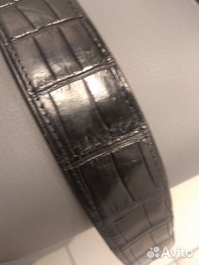 Ремень из кожи крокодила