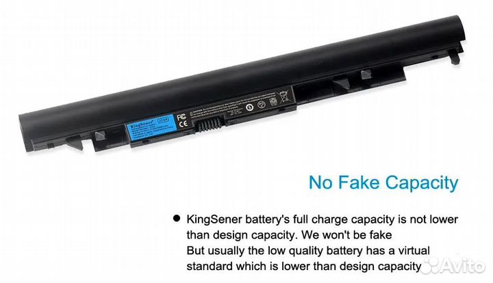 Акб для ноутбука HP (JC04, JC03) 15-BW, 15-bs