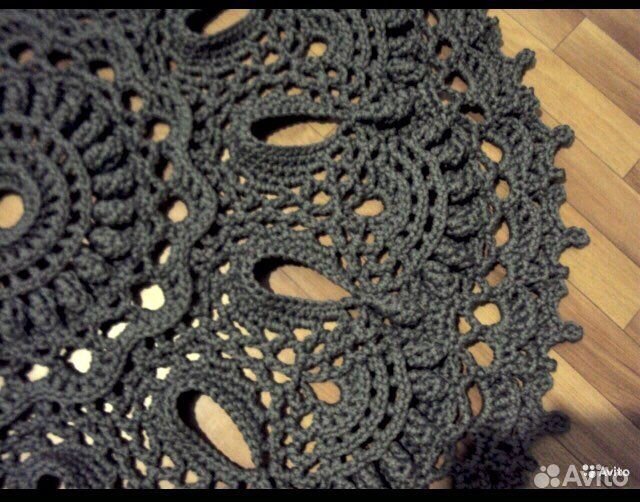 Ковер вязаный ручная работа