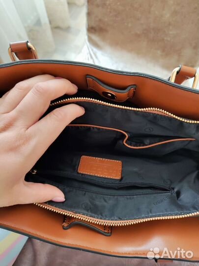 Сумка натуральная кожа Fabretti