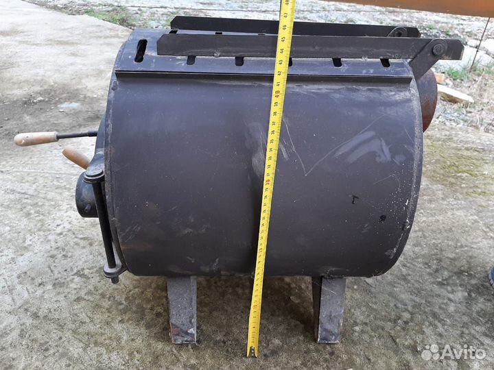 Печь буржуйка чугунная бу