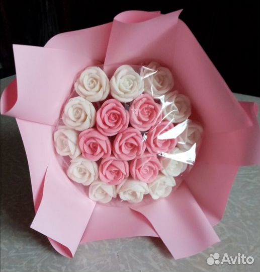 Розы из шоколада