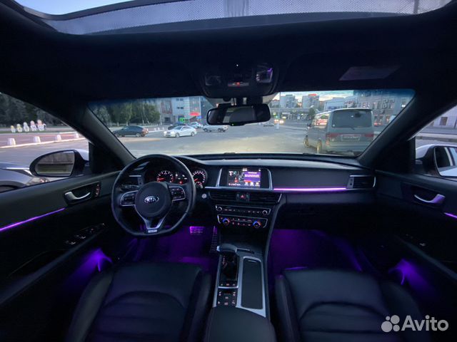 Подсветка салона Kia Optima