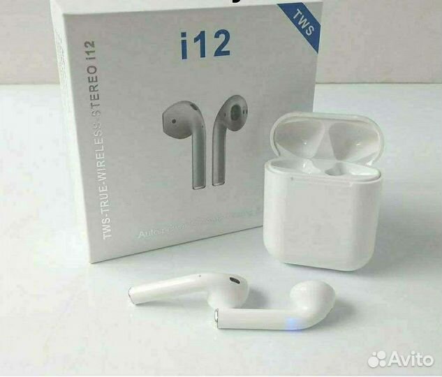 Беспроводные наушники i12 TWS