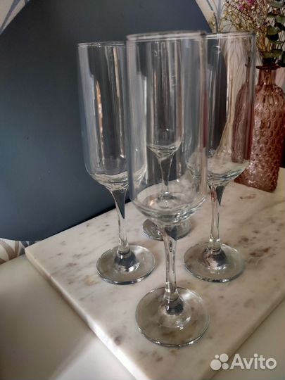 Фужеры для шампанского 4 шт