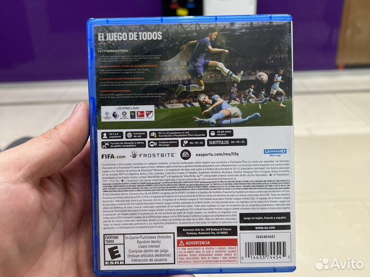 Игры для ps5 fifa 23