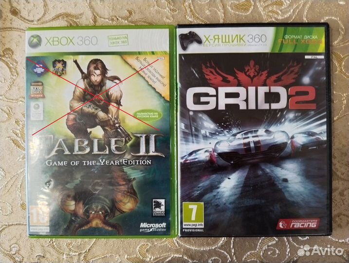 Игровые диски на xbox 360