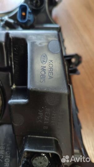 Противотуманная фара, правая Kia Rio 3 рестайлинг