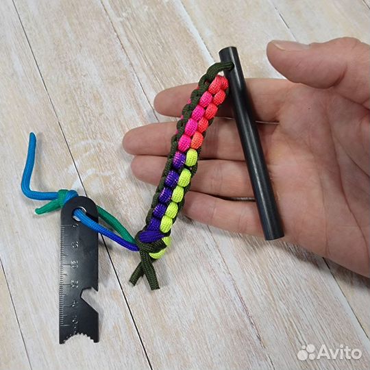 Огниво для выживания 10см (с темляком)