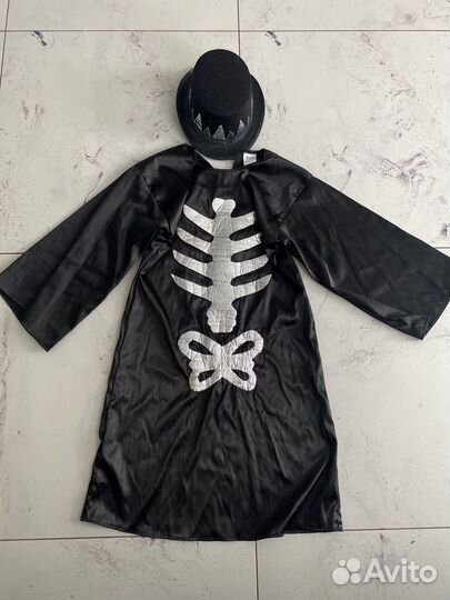 Костюм кощея на хеллоуин детский