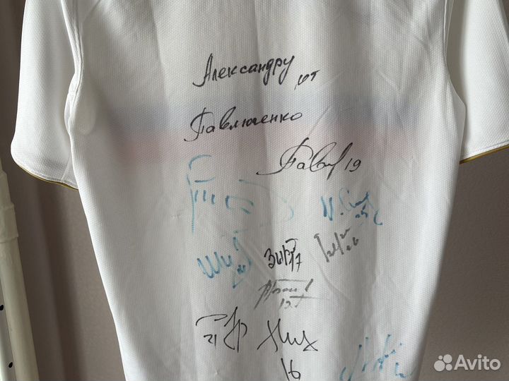 Автограф сборной России по футболу