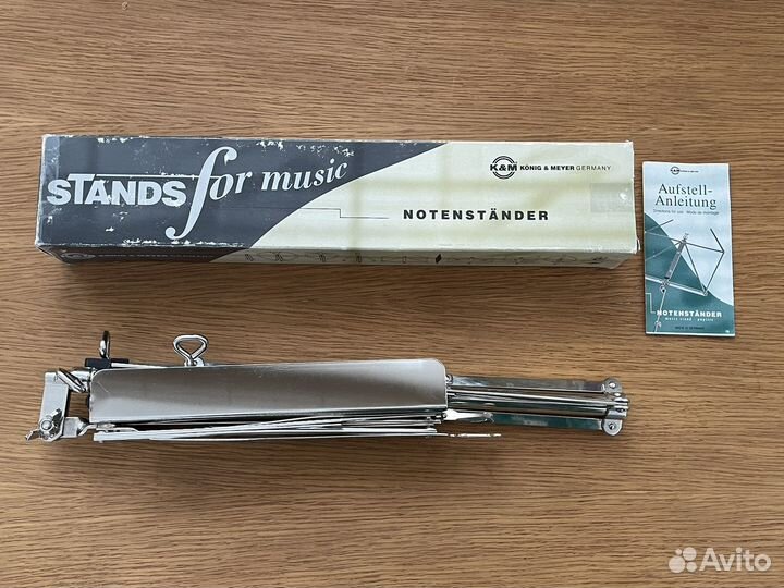 Баян Meinel&Herold, пюпитр könig&meyer