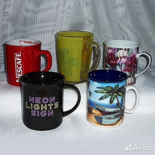 Кружки новые Нескафе Nescafé и прочие тм. Керамика