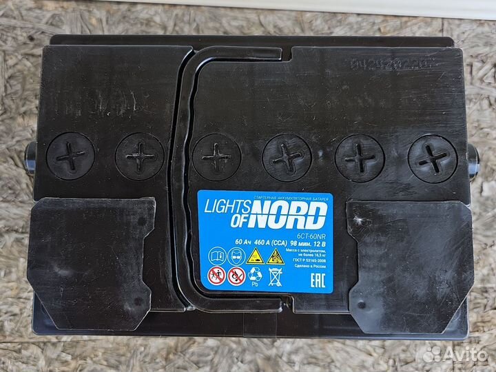 Аккумулятор Spark 60 Ah 500 A