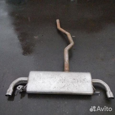 Глушитель вольво хс90