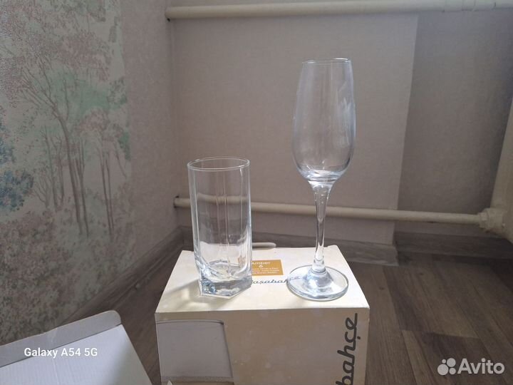 Бокалы Pasabahce Amber и tango