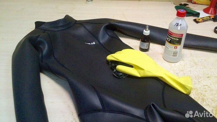 Ремонт гидрокостюмов