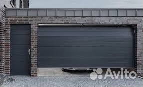 Секционные ворота гаражные автоматические