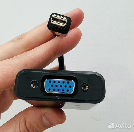 Samsung VGA adapter, Mini DisplayPort на VGA