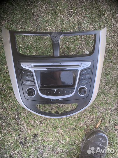 Магнитола hyundai solaris 1