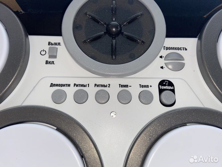 Детский барабанный синтезатор