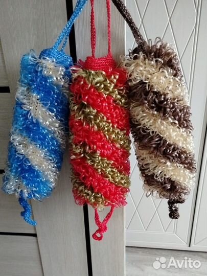 Мочалка ручной работы