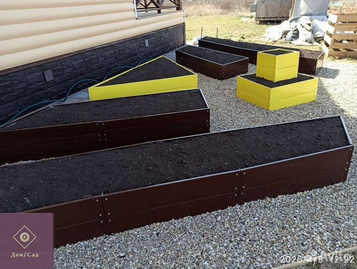 Грядки полимерные