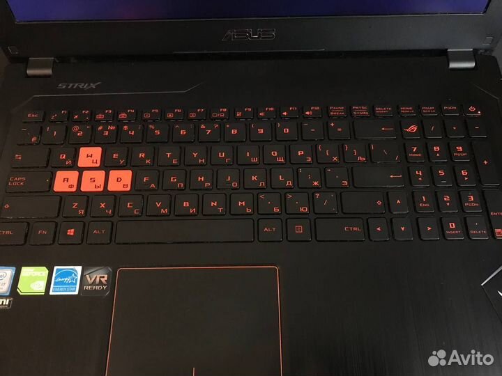 Игровой ноутбук asus ROG strix GL502VM-FY198T