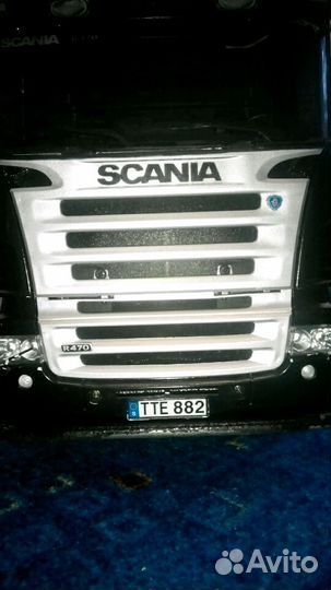 Радиоуправляемая модель копия Scania от tamiya
