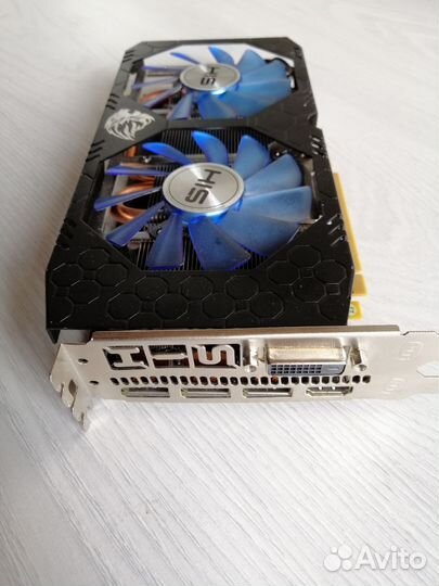Видеокарта rx 570 4gb HIS