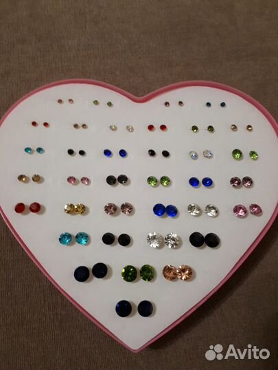 Серьги набор