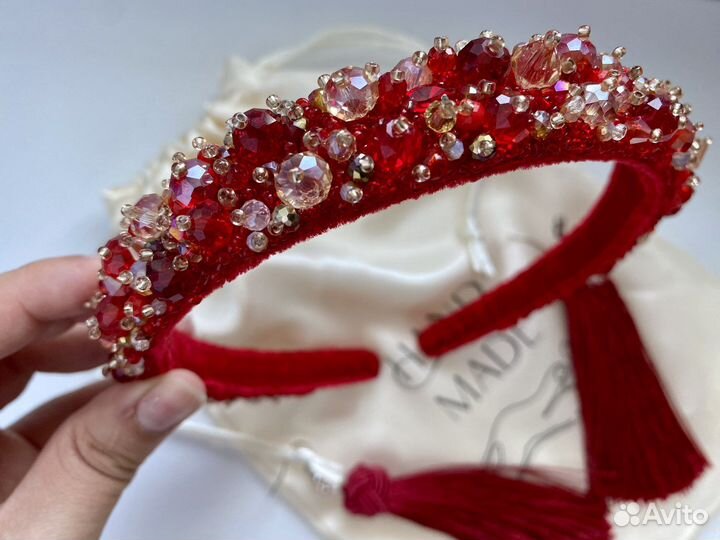 Ободок ручной работы