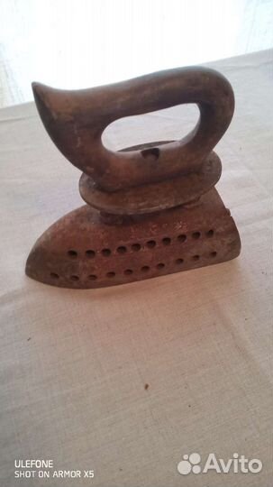 Старый утюг.Спиртовой,без спиртовки