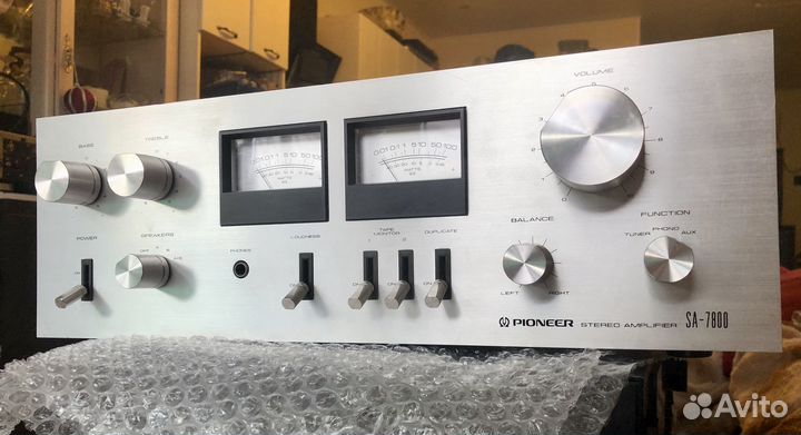Pioneer SA-7800, усилитель-легенда 1978 Япония