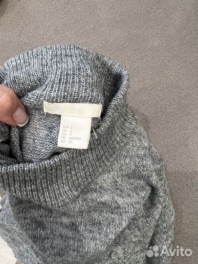 Платье свитер hm