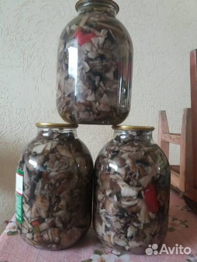 Грибы опята маринованные