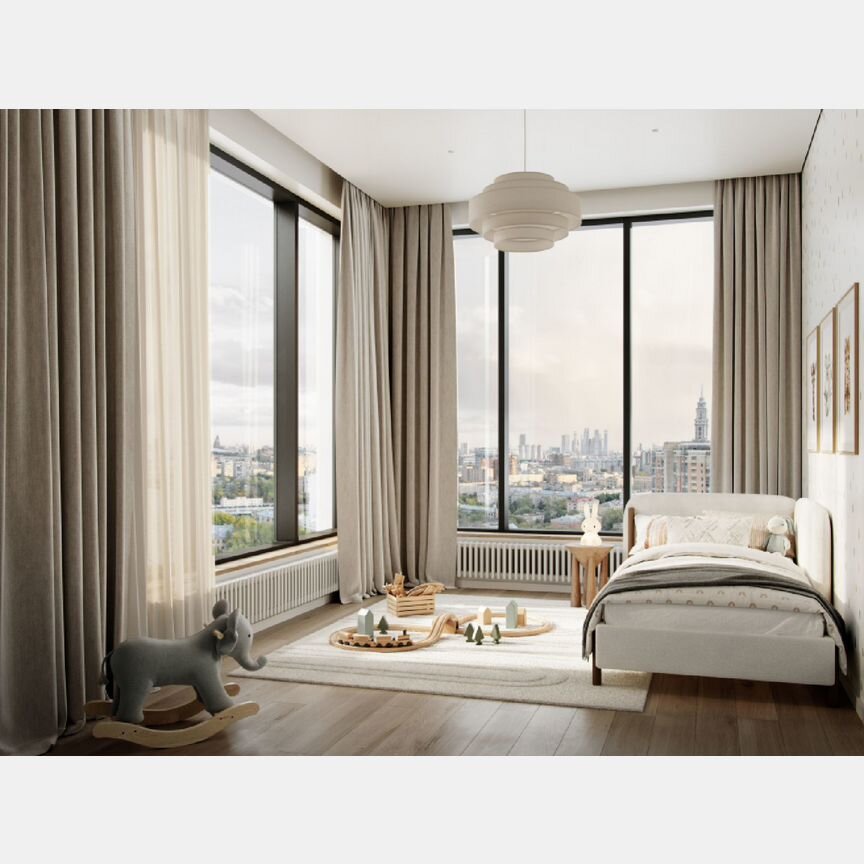 4-к. квартира, 121,3 м², 13/25 эт.