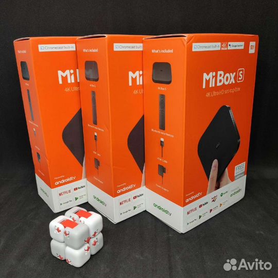 Новая TV Приставка Xiaomi Mi Box S MDZ-22-AG