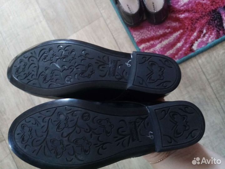 Туфли школьные юничел