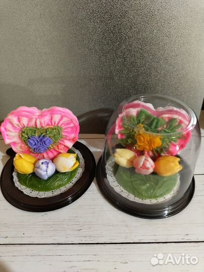 Мыло ручной работы букеты