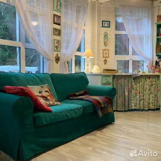 Чехол для 2 местного дивана-кровати Экторп (икеа)