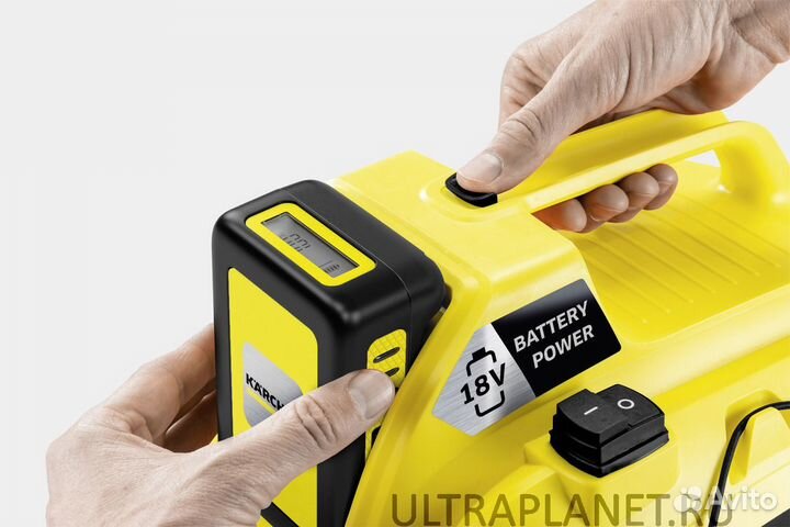 Пылесос Karcher WD 1 Compact Battery Set Новый