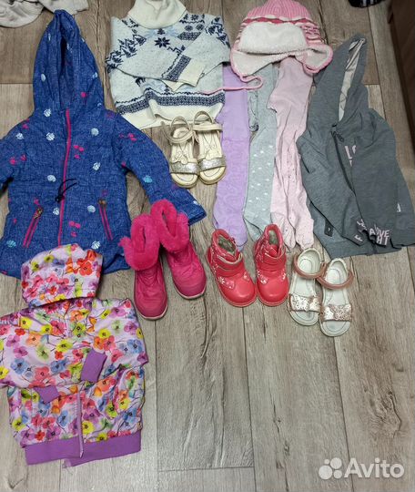 Веши пакетом для девочки