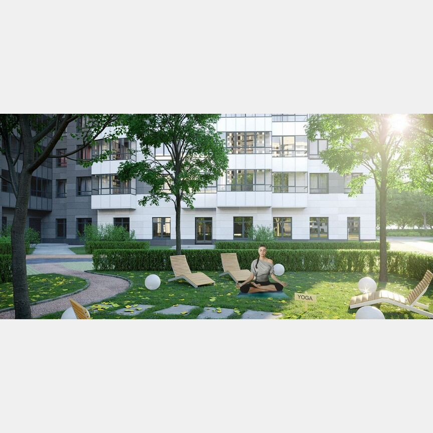 Квартира-студия, 23,4 м², 22/24 эт.