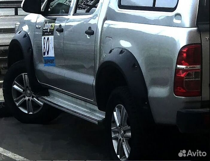 Силовые Расширители колесных арок Toyota Hilux